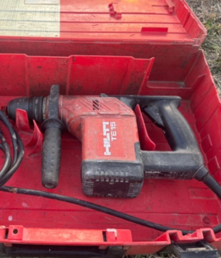 Hilti TE 15 Boorhamer - Krachtig en Betrouwbaar, Contact@hilti.com, Gebruikt, Verzenden, Hilti