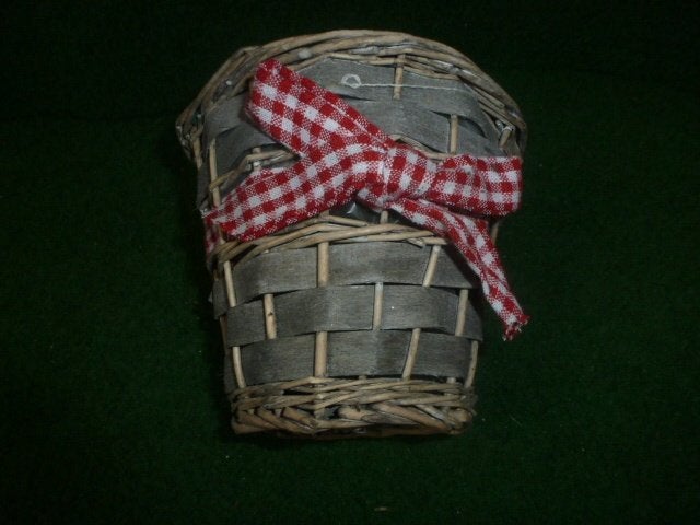 NIEUW 13 ronde houten mandjes voor bloemstuk of plantjes, Diversen, Kerst, Ophalen of Verzenden, Nieuw
