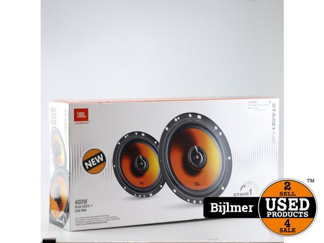 JBL Stage1 62F Auto Speaker | Nieuw in doos, JBL, Zo goed als nieuw, Support@jbl.com, 400 Atlantic Street
Stamford, CT 06901
USA