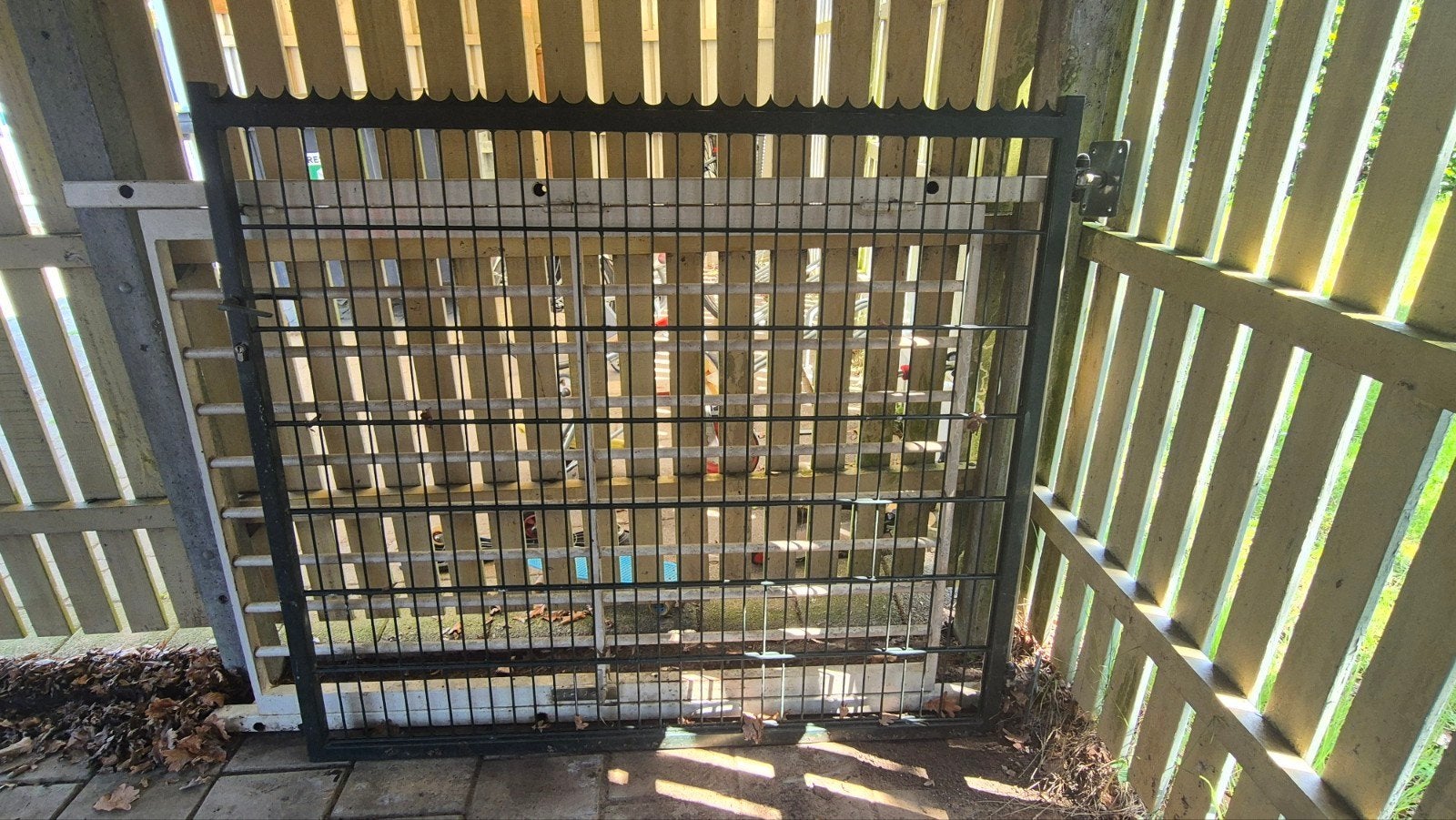 Tuinpoort, Ophalen, 100 tot 150 cm, 100 tot 150 cm, Draaipoort