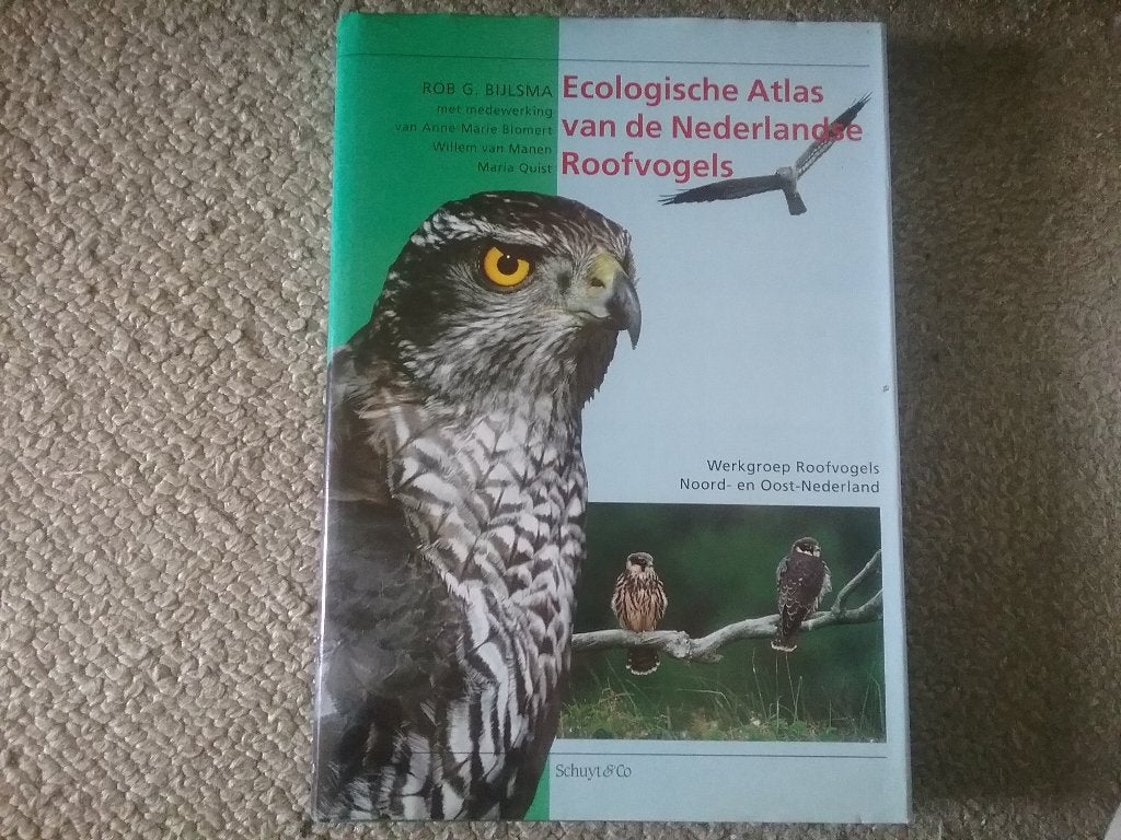 Ecologische Atlas vd Nederlandse Roofvogels (1996), Ophalen of Verzenden, Gelezen, Vogels