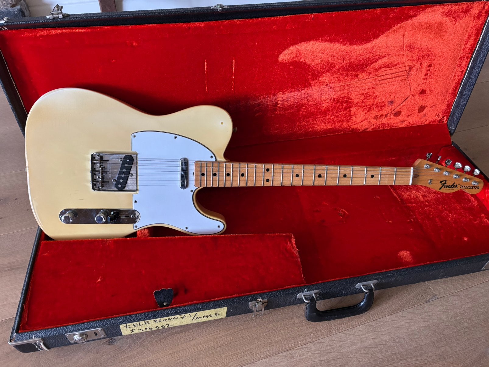 Fender Telecaster 1971, Fender, Gebruikt, Geen, Geen