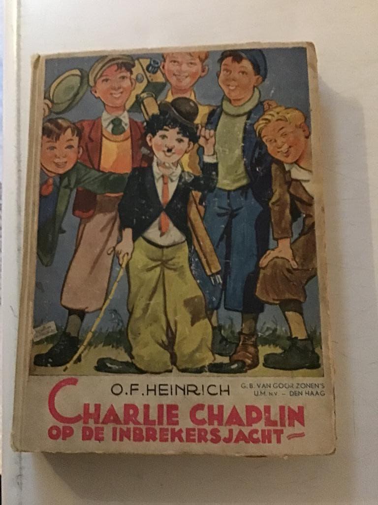 Charlie Chaplin op de inbrekersjacht door O.F.Heinrich., Ophalen of Verzenden, Gelezen