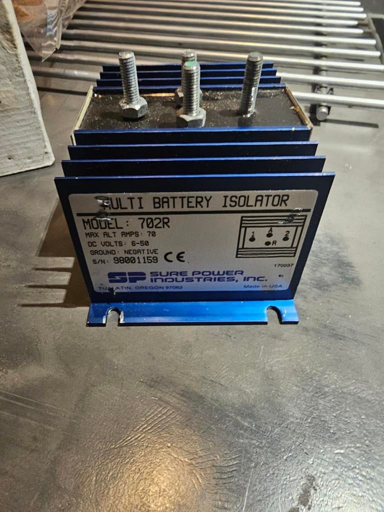 Sure Power Multi Battery Isolator 702R, Ophalen of Verzenden