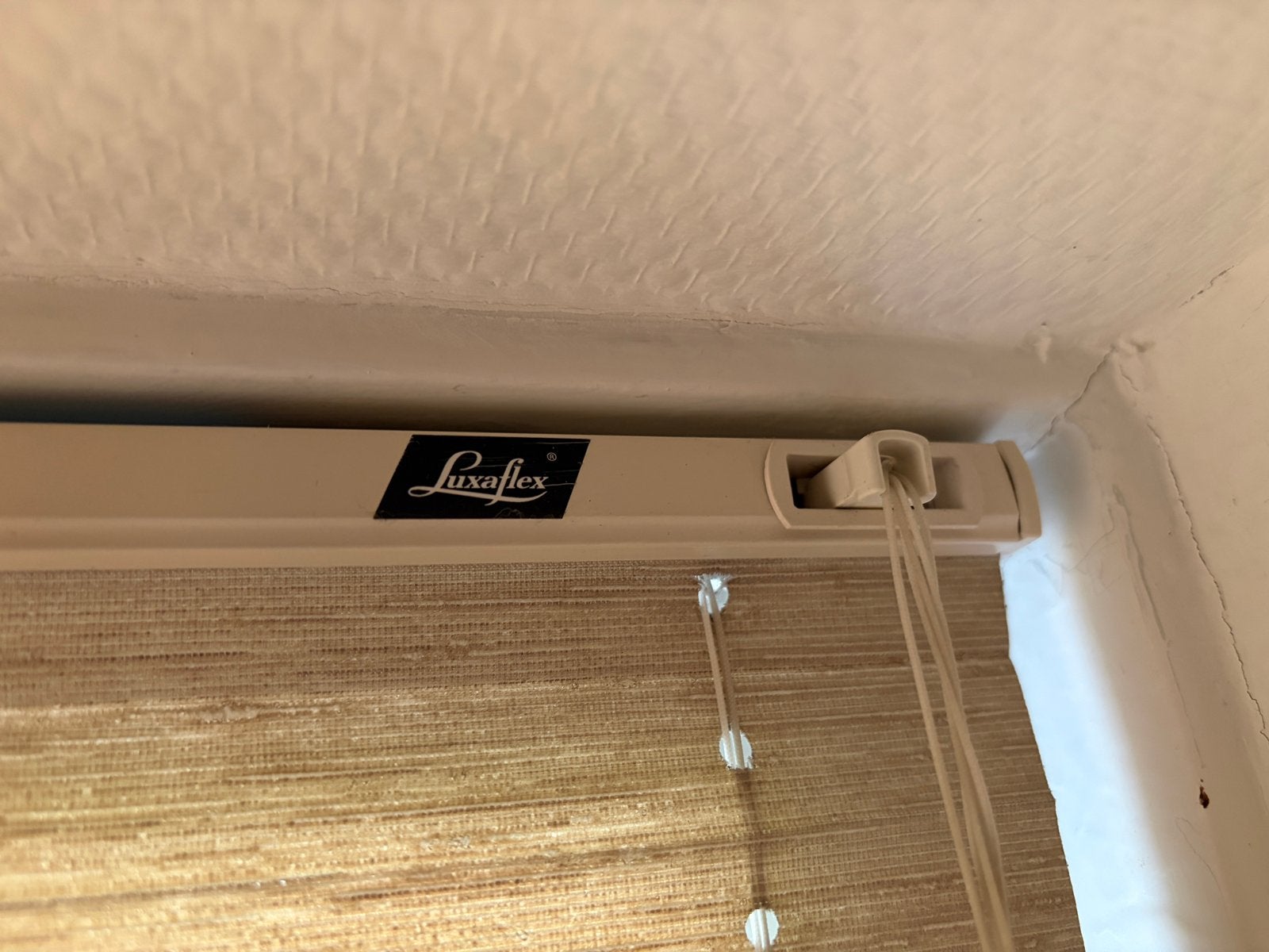 Originele Luxaflex plissé gordijnen., Huis en Inrichting, Ophalen, Gebruikt