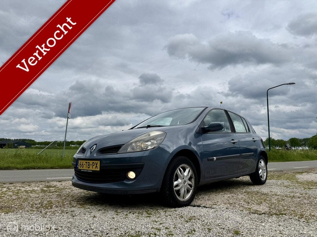 Renault Clio 1.2-16V Dynamique, BJ 2006 Inruiler, Airco, Auto's, Renault, Bedrijf, Clio, ABS, Airbags, Airconditioning, Alarm