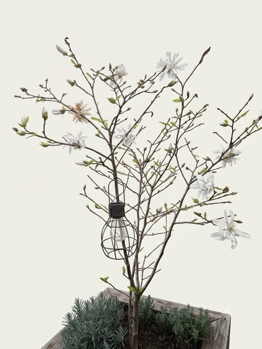 Ster Magnolia (Magnolia stellata) - Sierlijke Heester, Tuin en Terras, Ophalen, Overige soorten, Volle zon