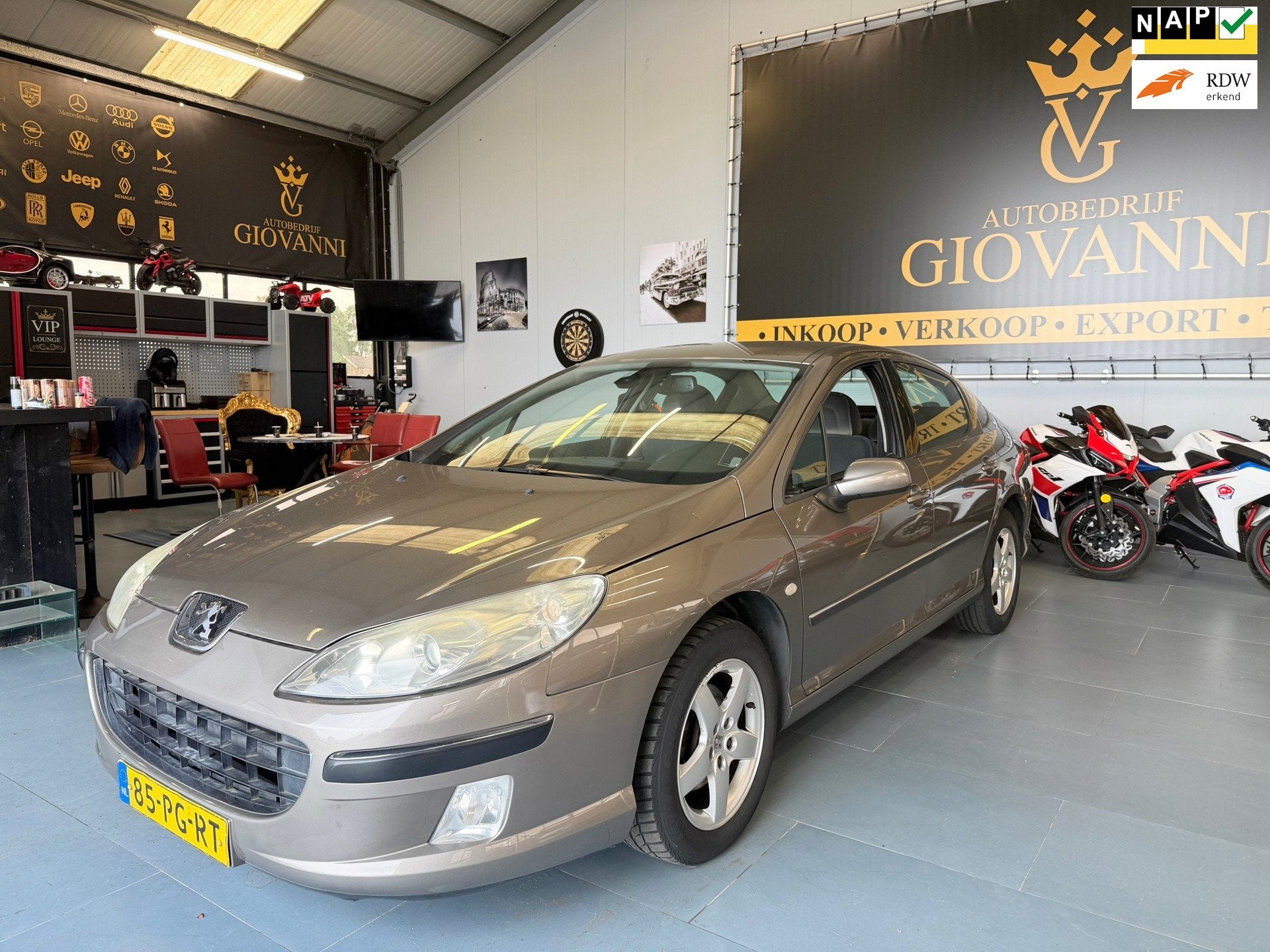 Peugeot 407 1.8-16V XT inruil mogelijk, Auto's, Peugeot, Dealer onderhouden, Gebruikt, 4 cilinders, 1749 cc
