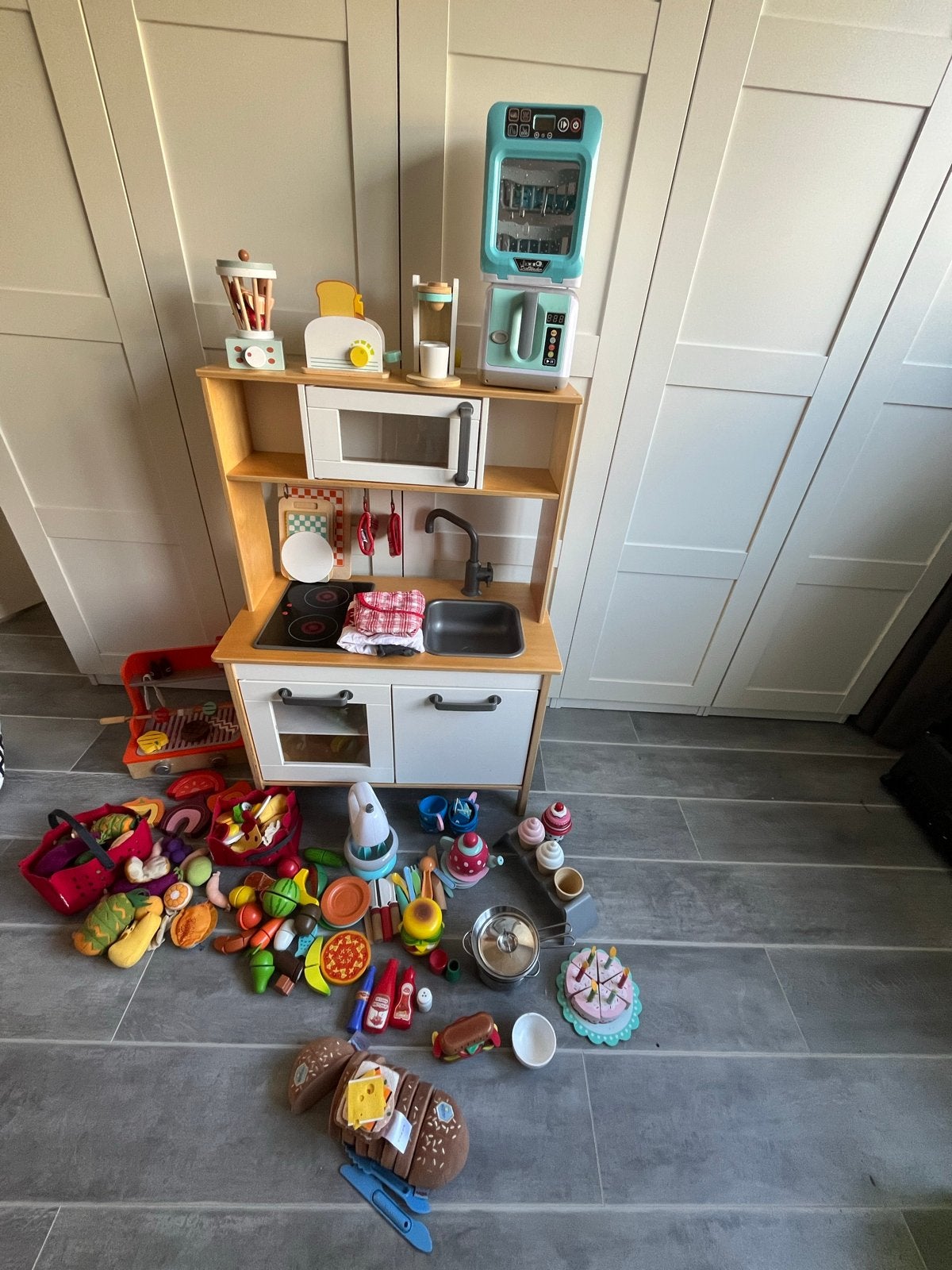 Ikea speelgoedkeuken met veel accessoires, Ophalen, Gebruikt, Jongen of Meisje