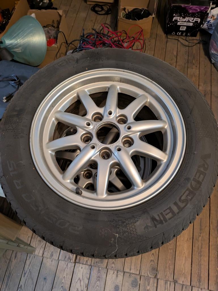 BMW E36 Winterset - 205/60 R15 Vredestein Winterbanden, Ophalen, Gebruikt