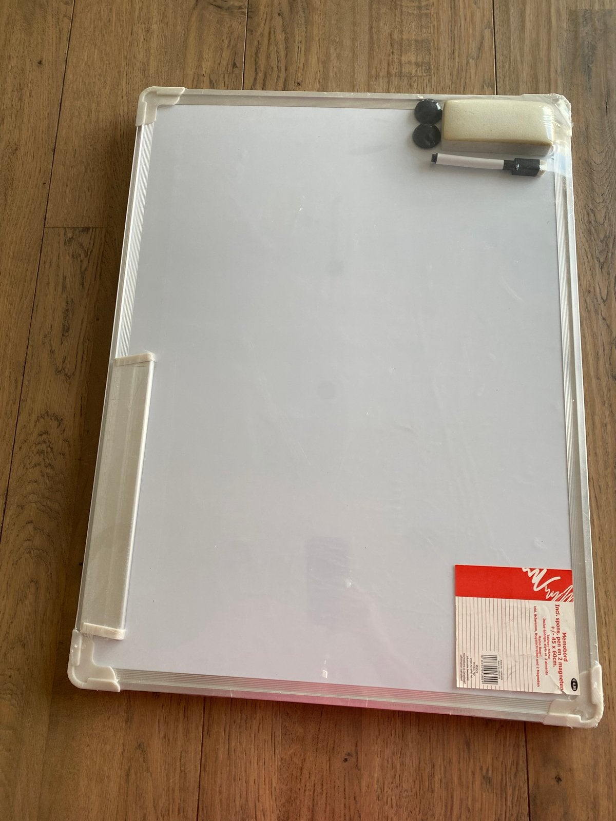 Handig Whiteboard / Memobord (45 x 60 cm), Ophalen of Verzenden, Nieuw