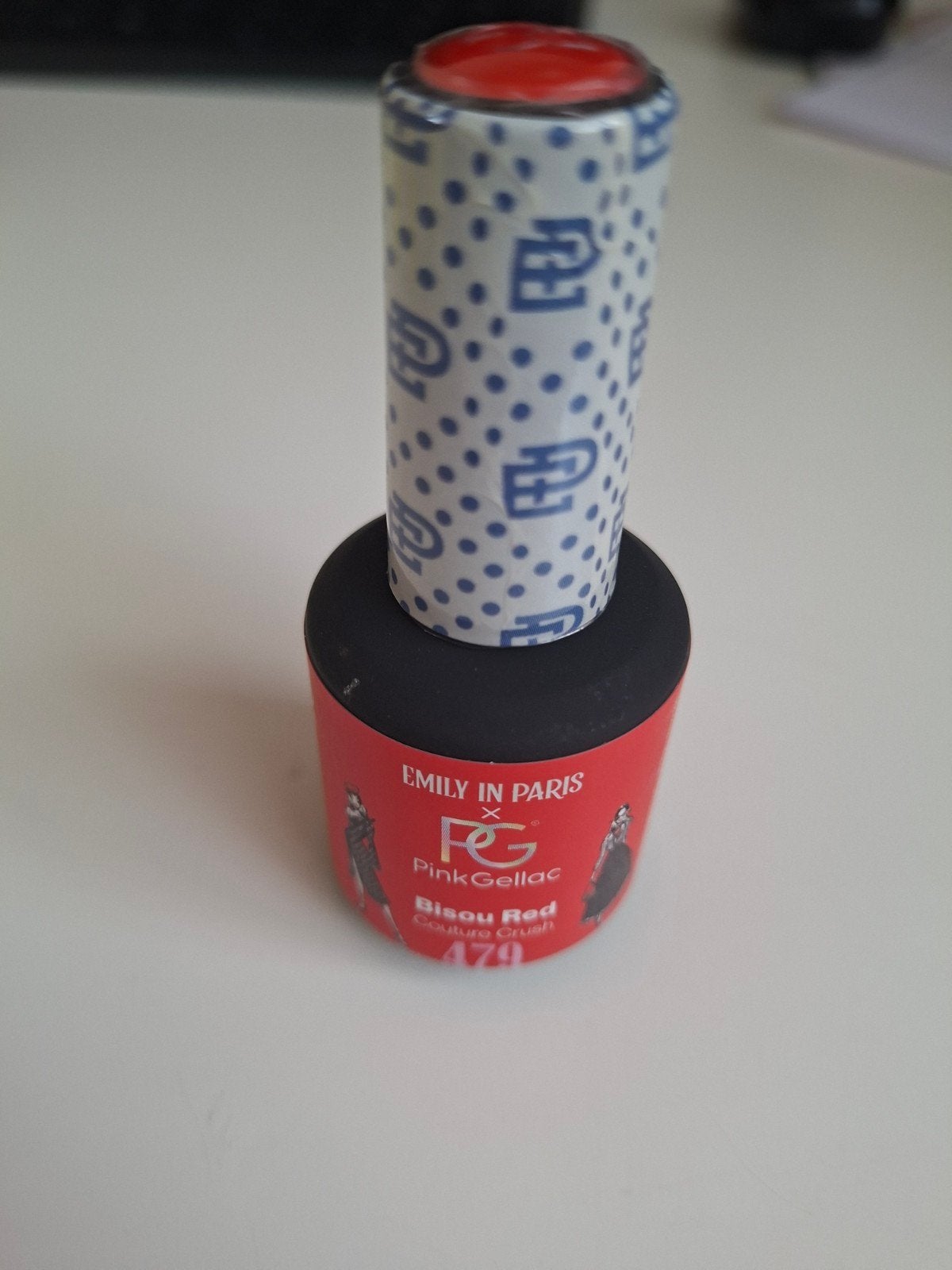 Pink Gellac 479 Bisou Red 15ml, Ophalen of Verzenden, Nieuw, Rood, Handen en Nagels