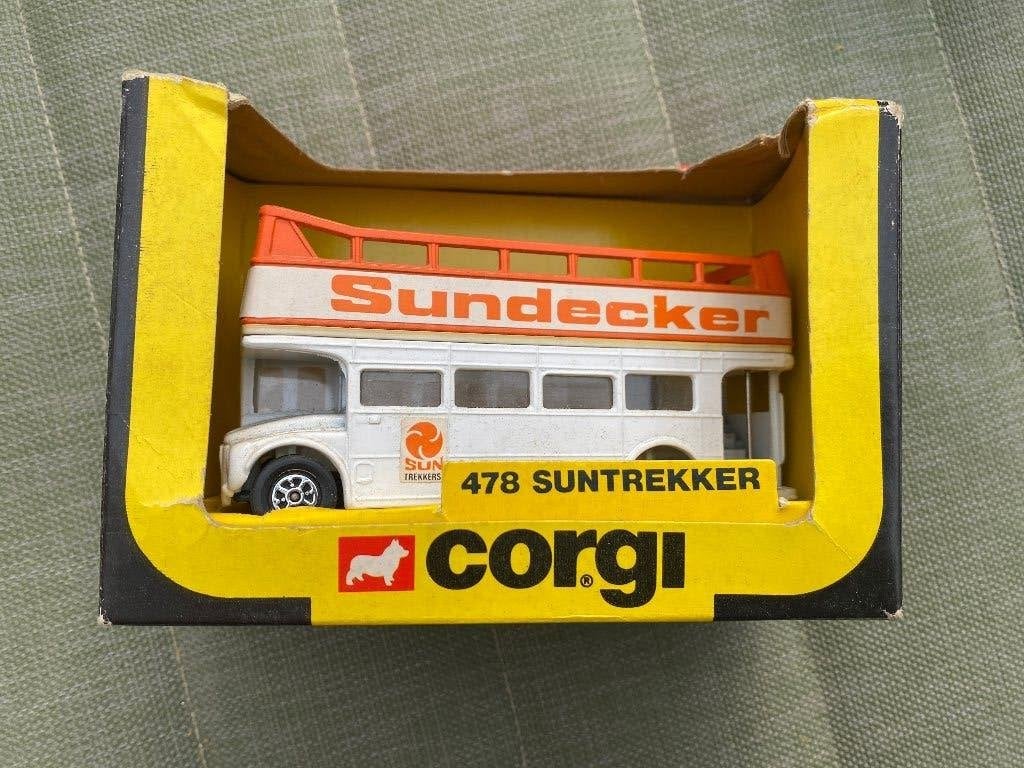 Corgi 478 Suntrekker / Sundecker Bus - In Originele Doos, Hobby en Vrije tijd, Ophalen of Verzenden, Nieuw, Auto, Corgi