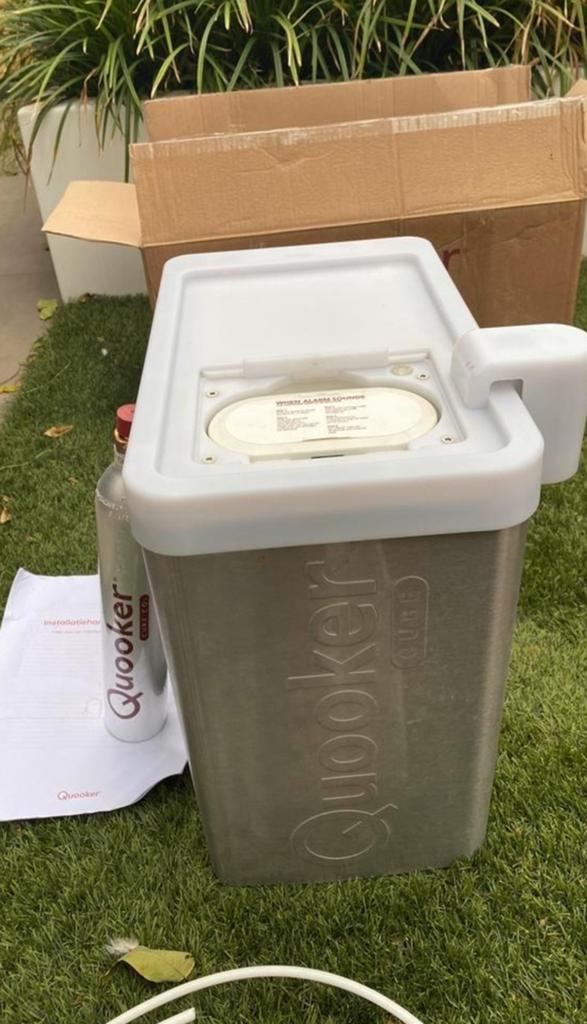 Quooker CUBE set chrome haakse kraan met 3-7L TOPSTAAT!!, Huis en Inrichting, Ophalen, Zo goed als nieuw