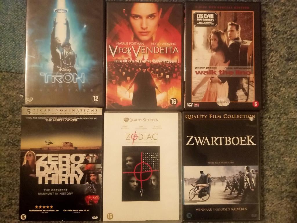 DVD opruiming 4 voor €4,- Tijdelijke ACTIE €9,7 incl verzend, Alle leeftijden, Ophalen of Verzenden, Zo goed als nieuw