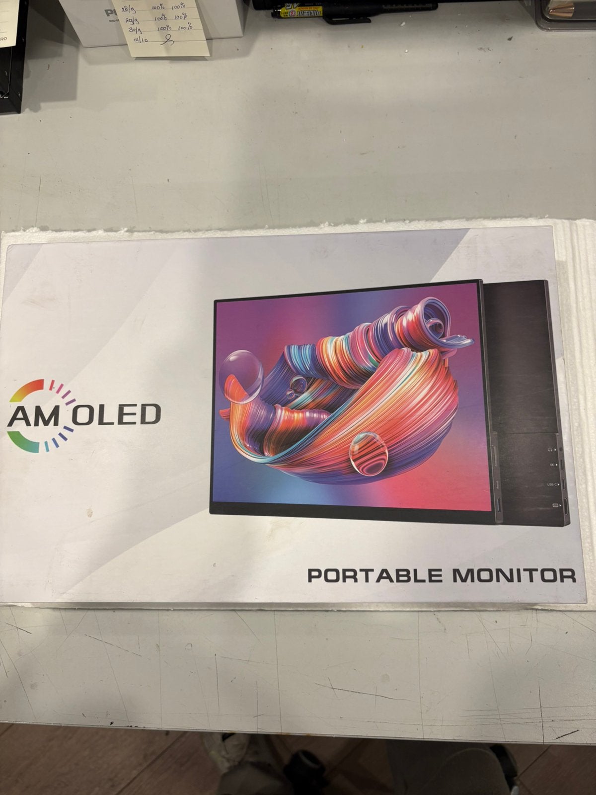 Draagbare Amoled monitor, Computers en Software, IPS, Nieuw, Ophalen of Verzenden, Onbekend