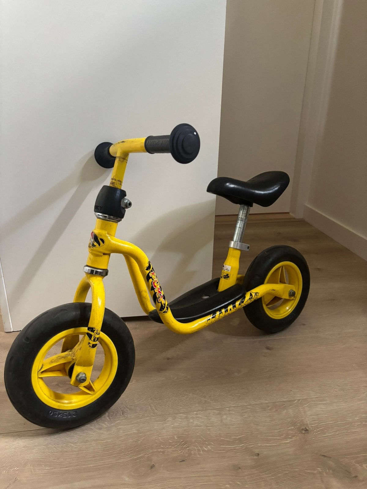Puky loopfiets - geel, Ophalen, Gebruikt, Loopfiets