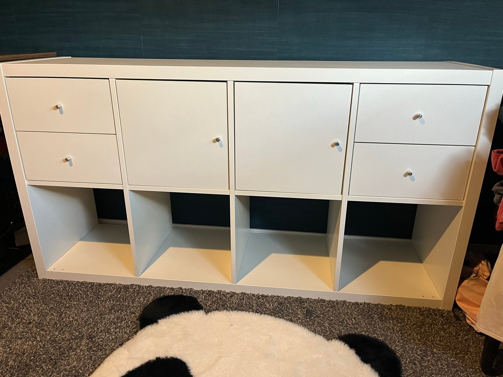 IKEA Kallax kast met lades en deuren, Ophalen, Gebruikt