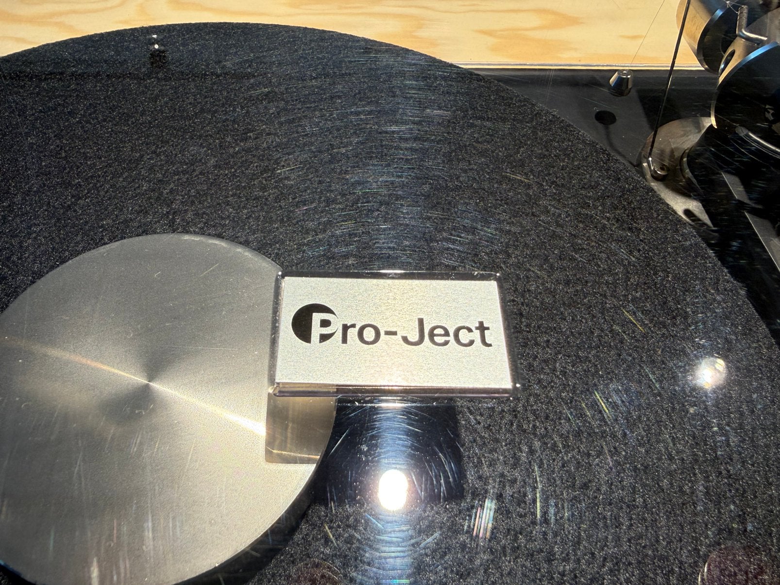 Project Debut Pro, nieuwstaat, klinkt zeer goed, garantie, Audio, Tv en Foto, Platenspelers, Contact@vintageaudiobreda.nl, Zo goed als nieuw