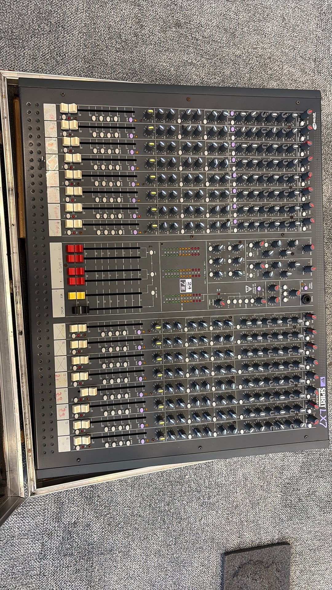 Mengpaneel spirit LX7, Muziek en Instrumenten, Mengpanelen, Ophalen, Gebruikt