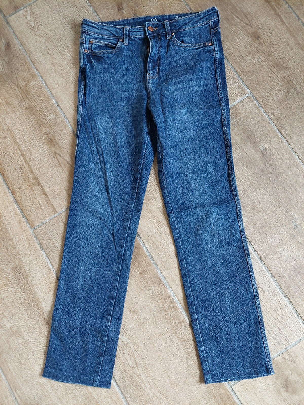 Jeans blauw, Kleding | Dames, Ophalen of Verzenden, Zo goed als nieuw, Blauw, W30 - W32 (confectie 38/40)