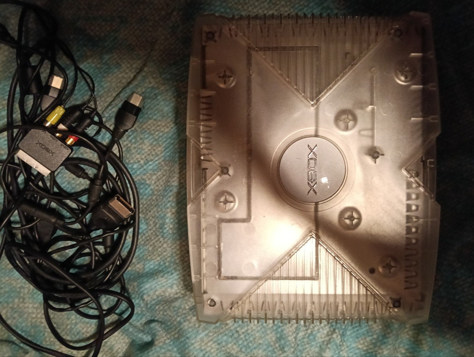 Xbox Clear met 10 games., Ophalen of Verzenden, Zo goed als nieuw, Met 2 controllers