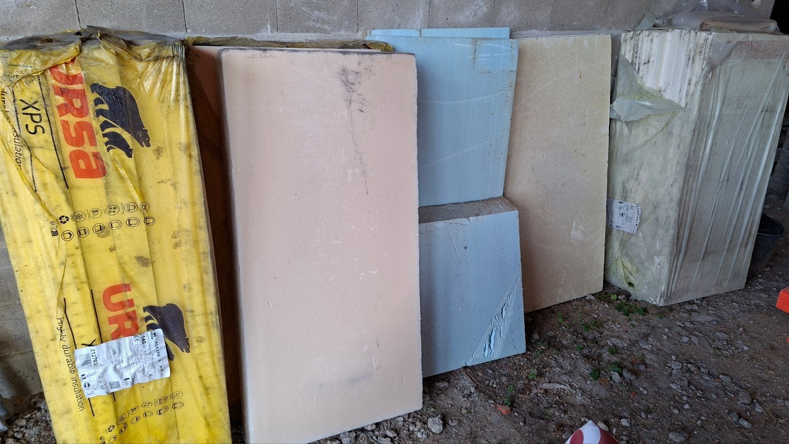 Diverse XPS Isolatieplaten  - Waterdicht & Drukvast, Ophalen, 12 cm of meer, Nieuw, Minder dan 5 m²