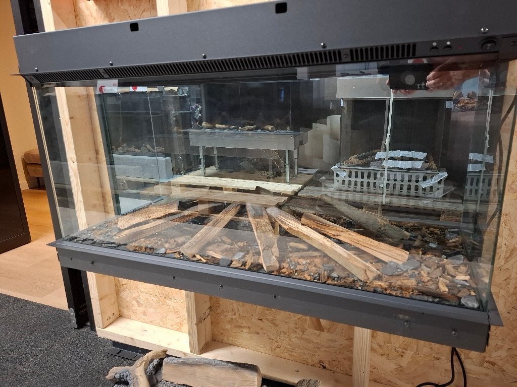 Elektrische haard Fair Fires Tru Vizion Solution 1000, Ophalen, Zo goed als nieuw, Hangende haard, Elektrische haard