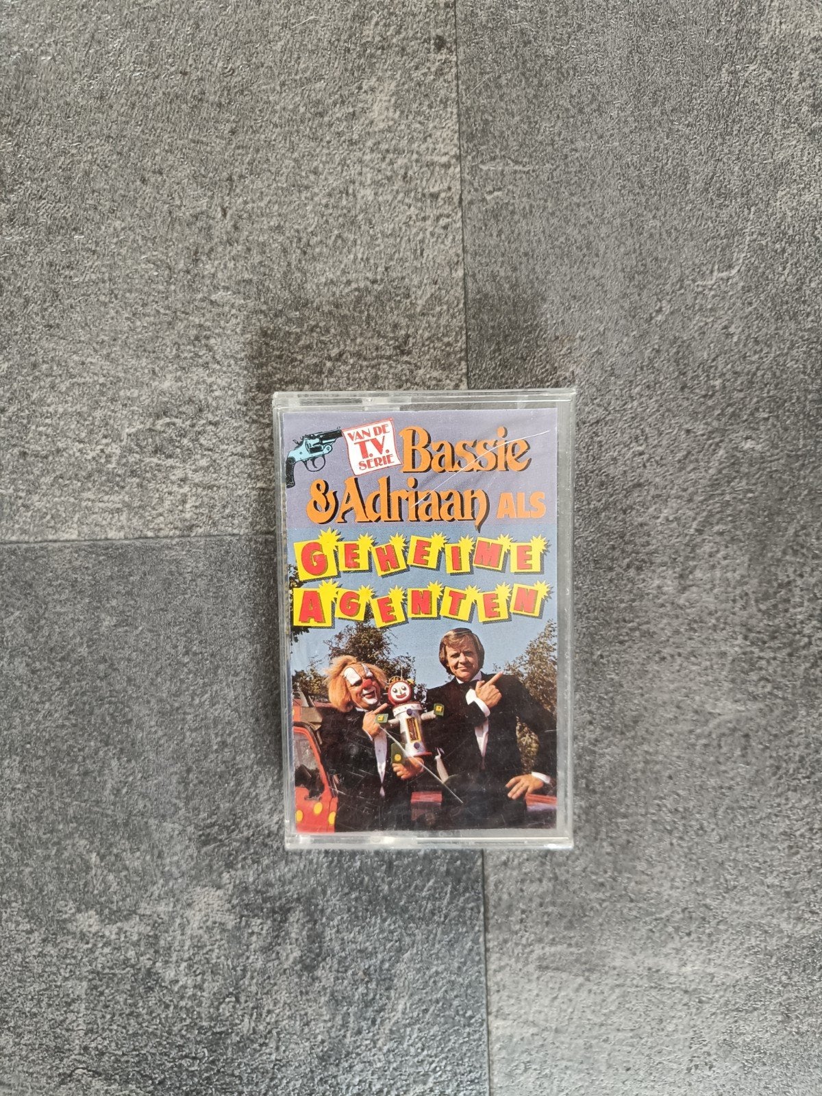Bassie & Adriaan als Geheime Agenten - Cassettebandje, Cd's en Dvd's, Gebruikt, Kinderen en Jeugd, 1 bandje, Ophalen of Verzenden