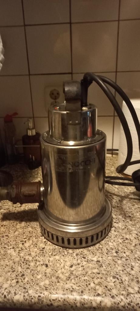 Nocchi drenox 250/10 schoon en vuilwaterpomp, Tuin en Terras, Waterpompen, Ophalen of Verzenden
