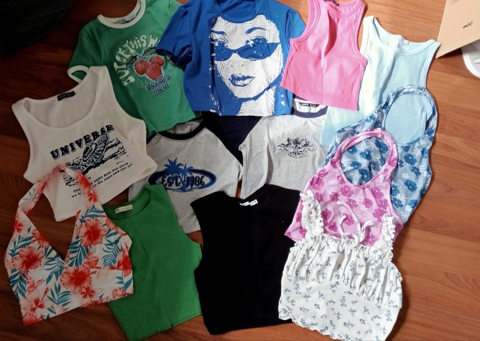 Kleding pakket tops en shirts maat XS /S Bershka, Pull&Bear, Ophalen of Verzenden, Zo goed als nieuw, Maat 36 (S)