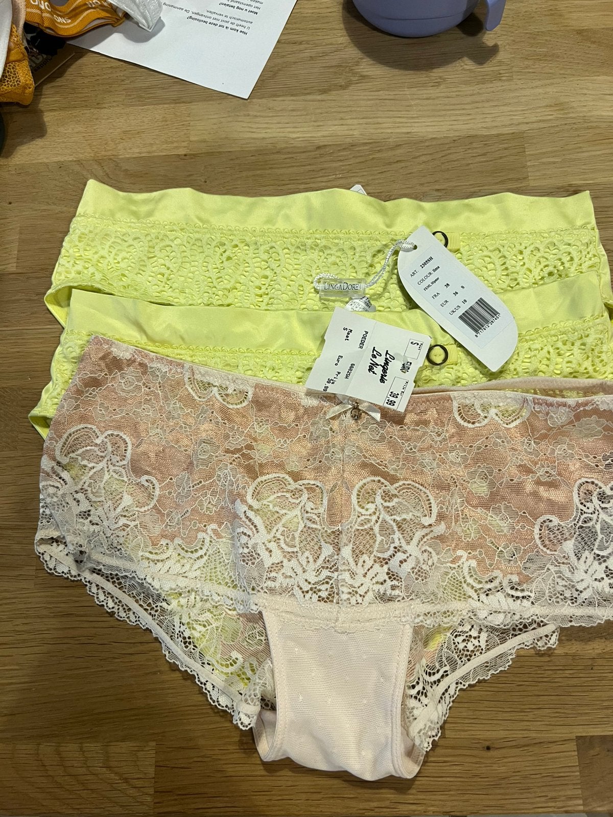 Lingadore slips 3 stuks 36 S  NIEUW!! Nu 3 voor €10,-, Ophalen of Verzenden, Slip