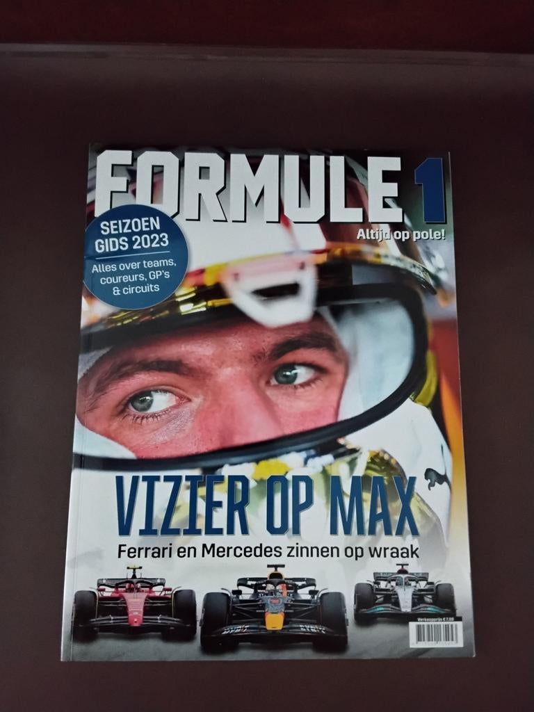 Max Verstappen, Formule 1, seizoen gids 2023, Verzamelen, Ophalen, Nieuw, Formule 1