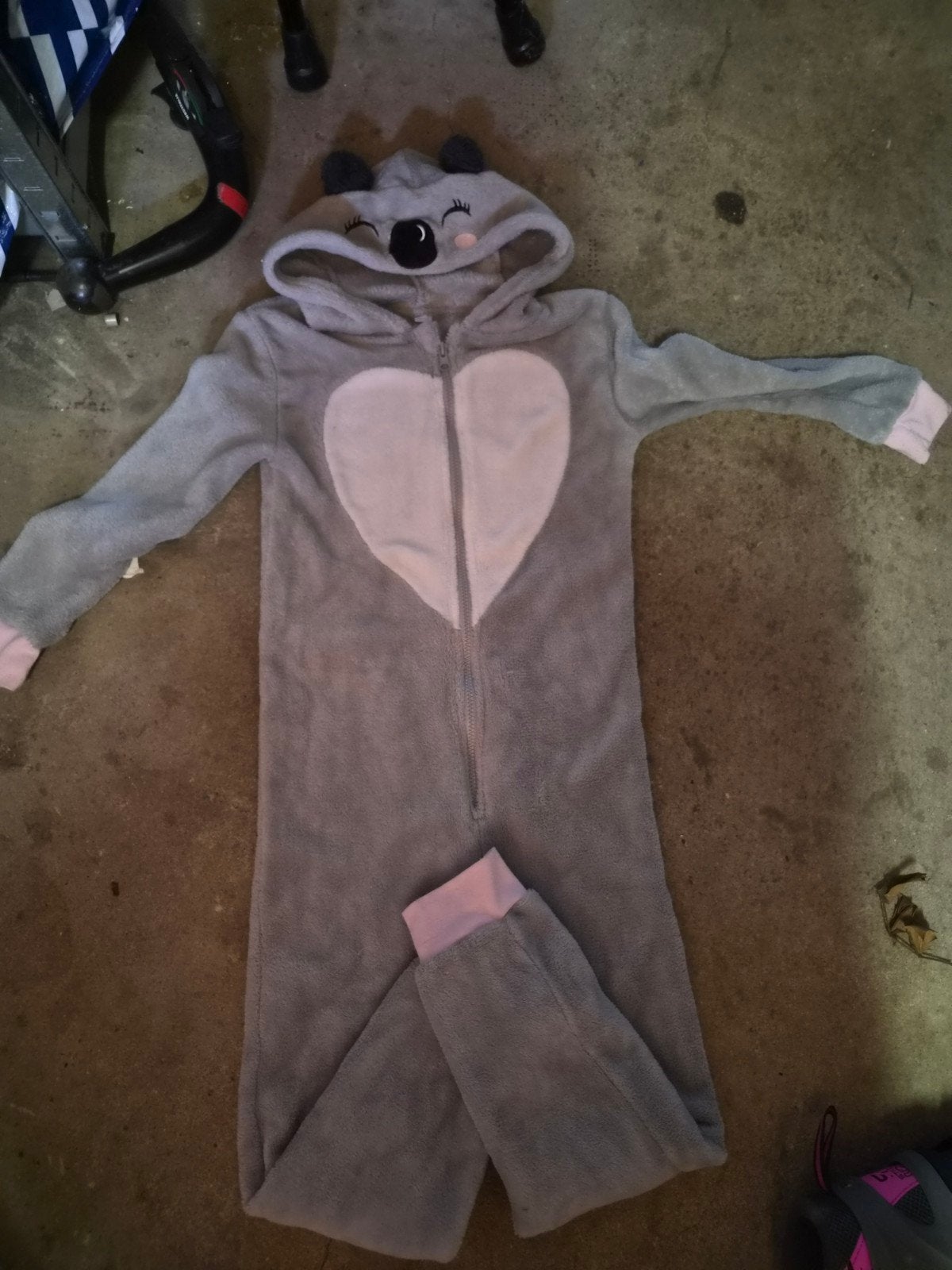 Zachte Koala Onesie voor Kinderen - Maat 122/128, Nacht- of Onderkleding, Gebruikt, Jongen of Meisje, Ophalen of Verzenden