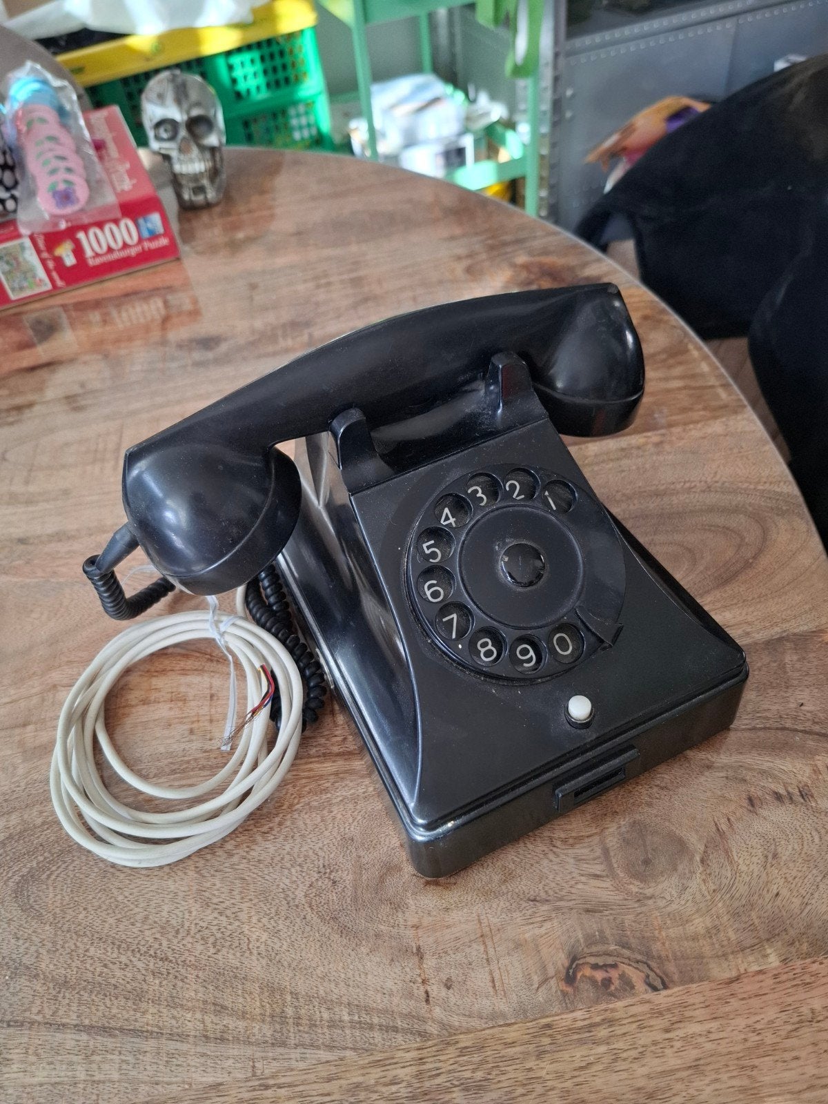 Vintage PTT bakeliet telefoon - 1963, Antiek en Kunst, Ophalen of Verzenden