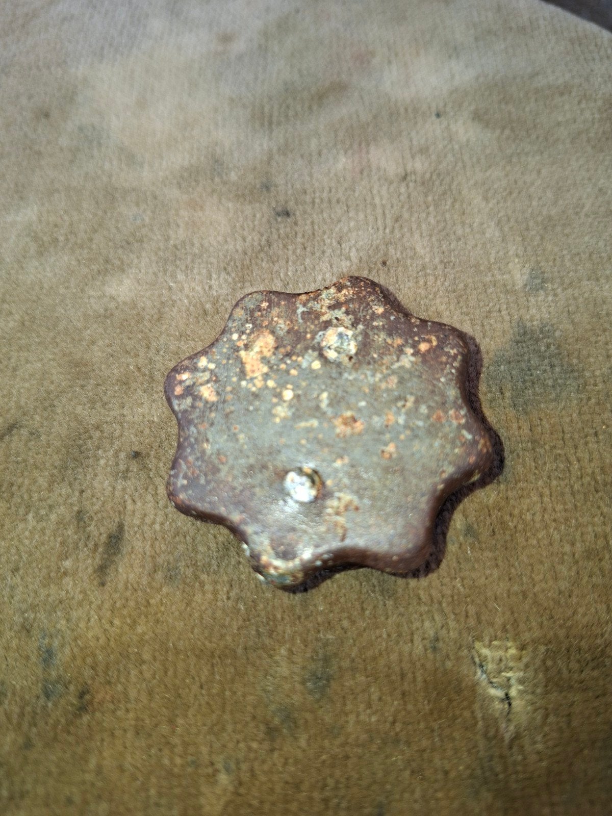 eind dop steel handgranaat, Verzamelen, Verzenden, Landmacht, Duitsland, Hulzen of Bodemvondsten