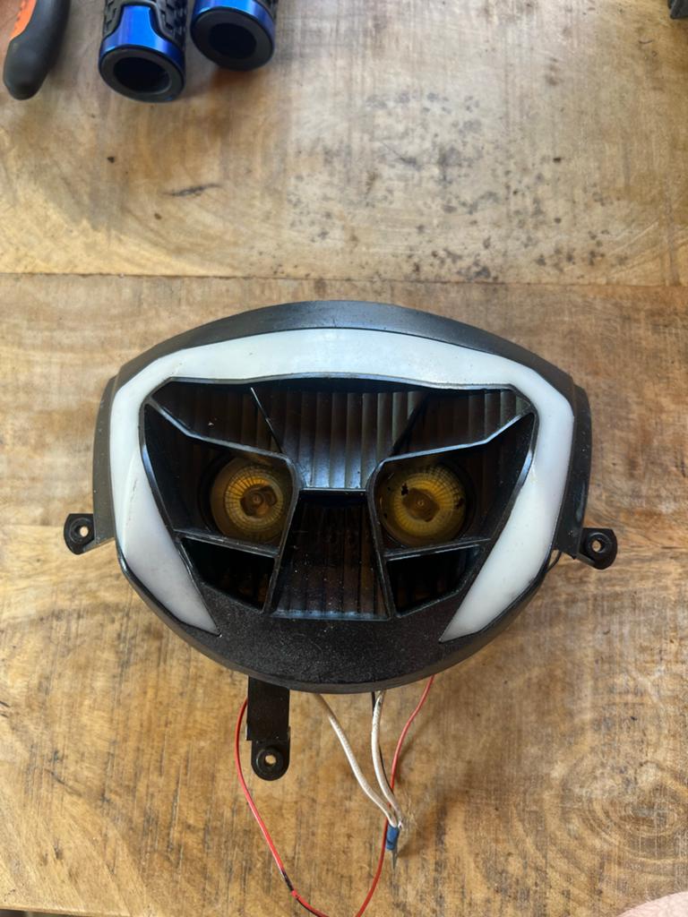Zip Piaggio Booskijker Voorlamp, Fietsen en Brommers, Brommeronderdelen | Scooters, Verzenden, Gebruikt, Koplamp, Piaggio