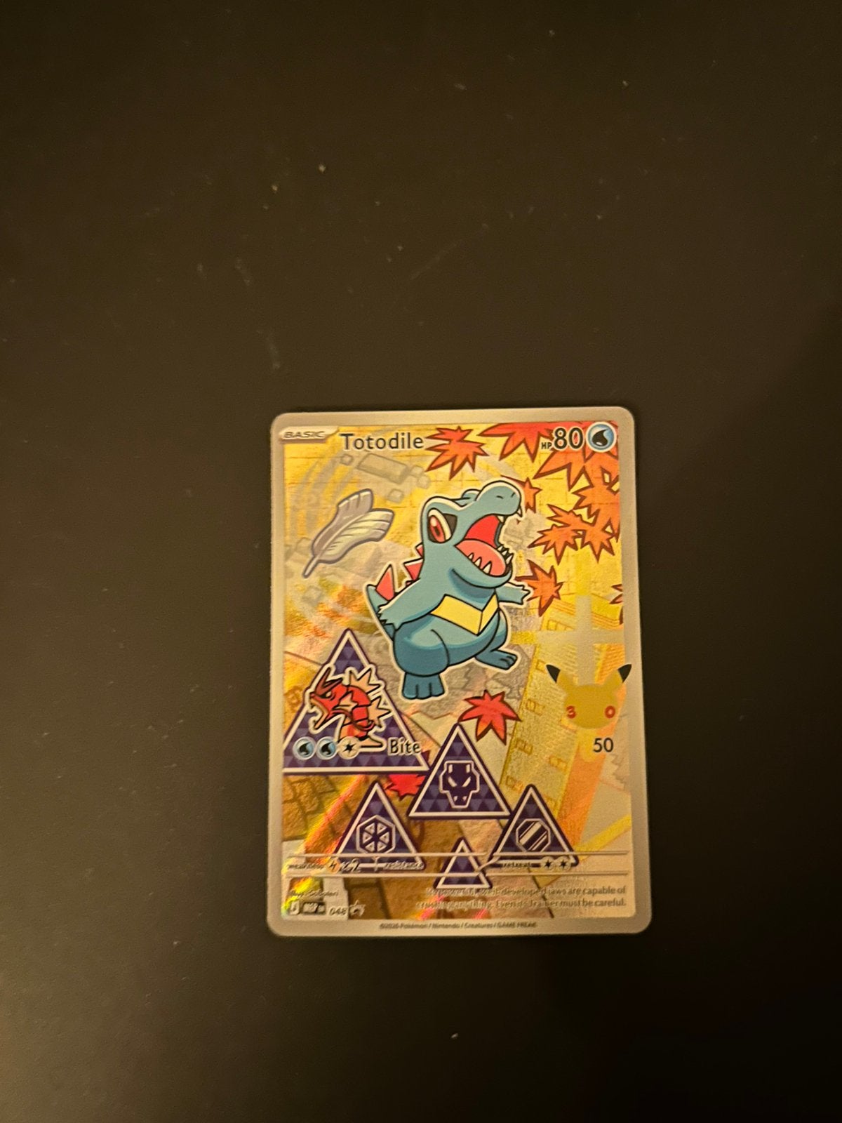Totodile, Ophalen of Verzenden, Nieuw, Losse kaart