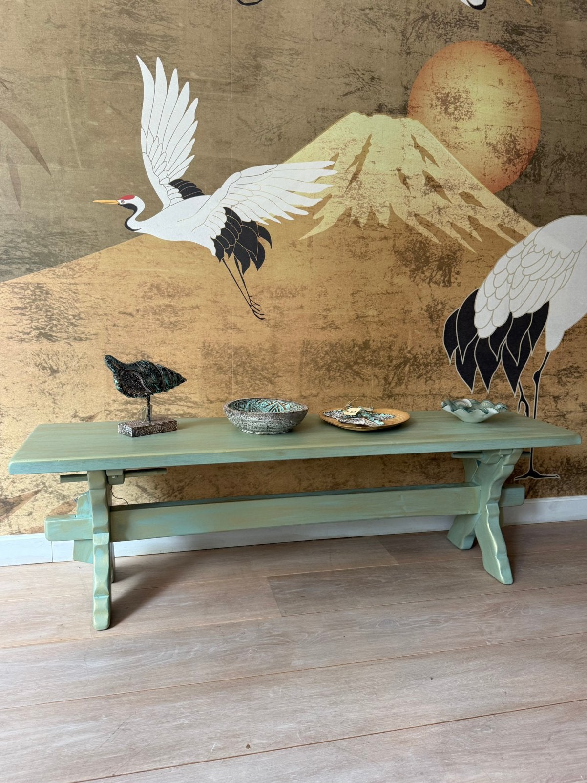 Gerestyled bankje of salontafel, Ophalen, Wouwww by Janou, Hout, Vlierboomstraat 579 Den Haag
