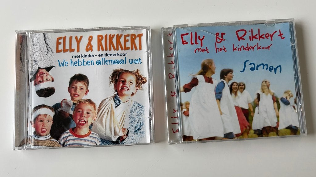 2 x Elly & Rikkert CD's: We hebben allemaal wat & Samen, Ophalen of Verzenden, Gebruikt, Album, Muziek