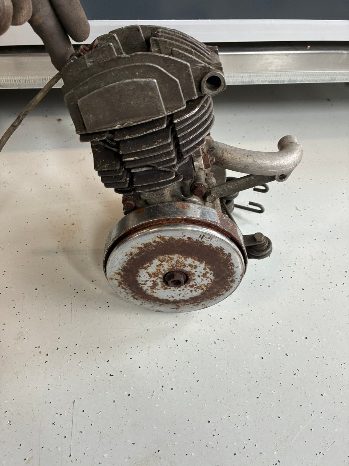Kaptein mobylette motobecane blok motorblok, Ophalen, Gebruikt, Blok, Overige merken