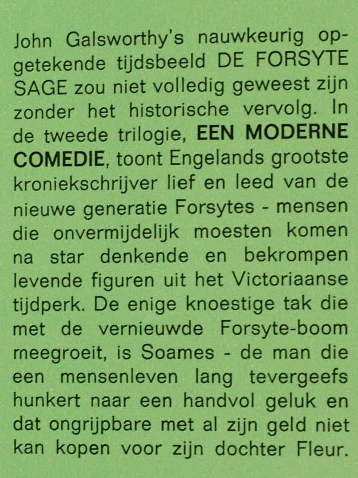 De Forsyte Sage 2 - Een moderne comedie (1968), Verzenden, Zo goed als nieuw