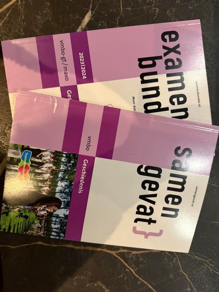 Examenbundels en samengevat vmbo, Boeken, Schoolboeken, Ophalen, Zo goed als nieuw, VMBO, Overige vakken