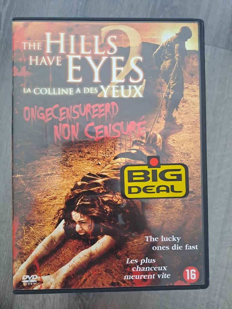 Hills have eyes 2 (dvd), Cd's en Dvd's, Dvd's | Horror, Vanaf 16 jaar, Ophalen of Verzenden, Zo goed als nieuw