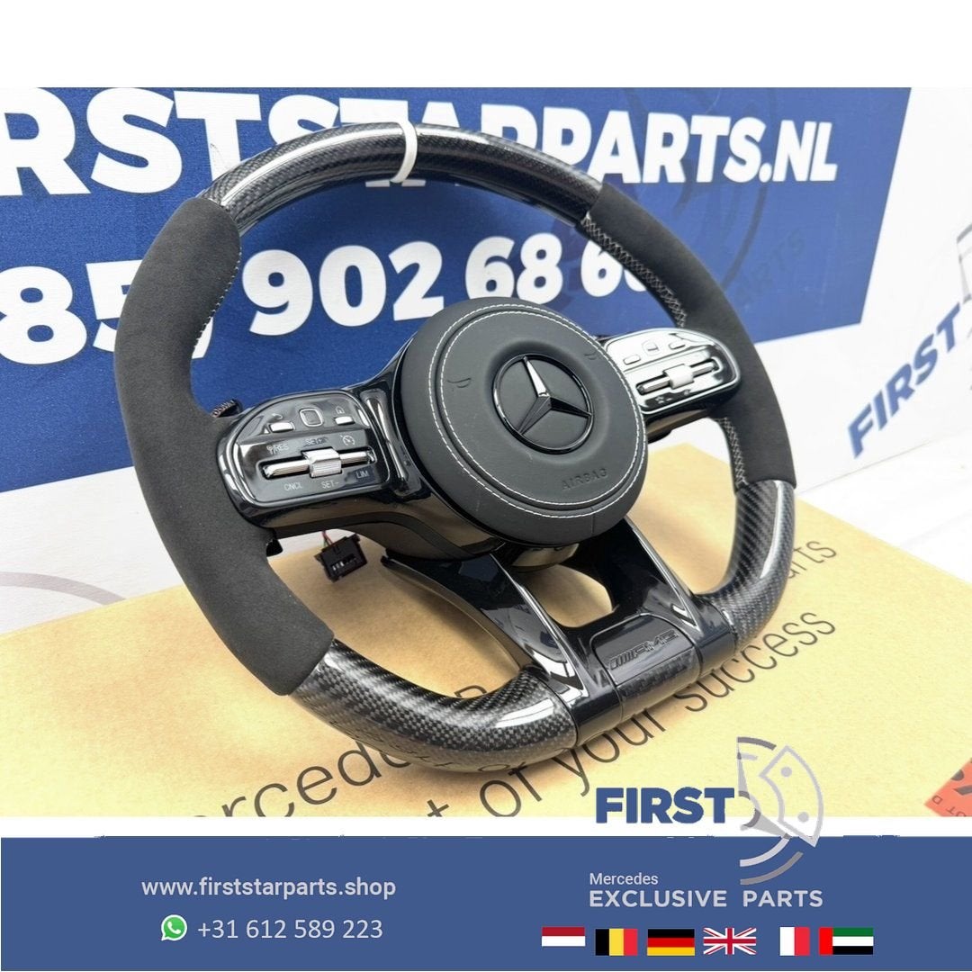 FACELIFT AMG STUUR CARBON Mercedes A B C CLA CLS E GLA GLC G, Auto-onderdelen, Interieur en Bekleding, Gebruikt, -, Ophalen of Verzenden