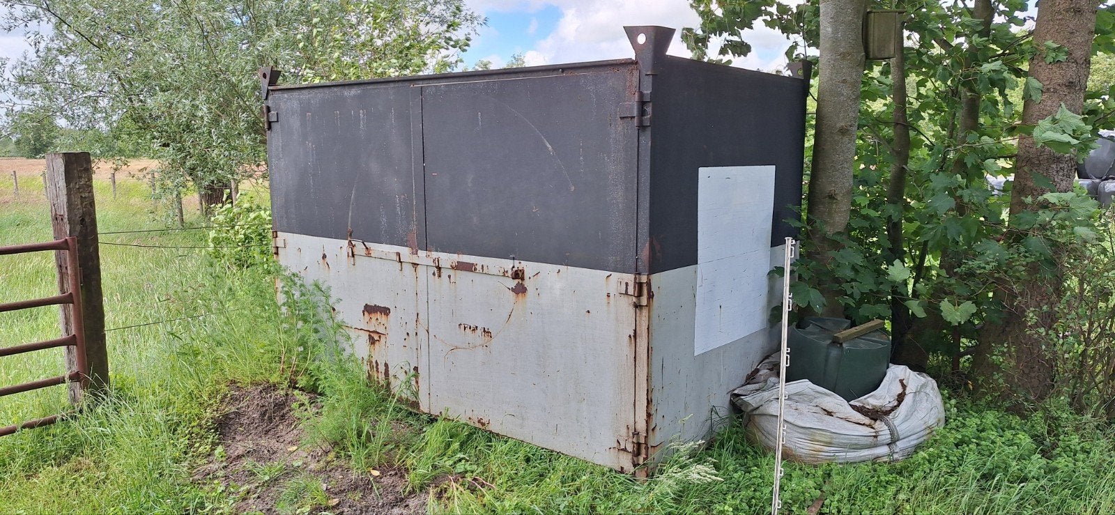 Bouwcontainer opslagbox, Ophalen of Verzenden