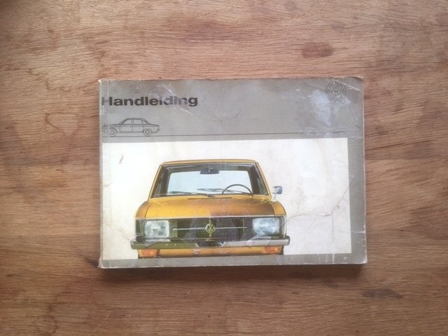 Handleiding VW K70 - Uitgave oktober 1970  In goede conditie, Ophalen of Verzenden