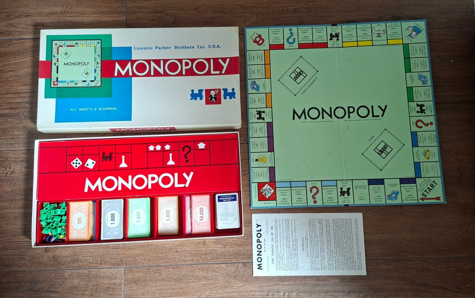 Monopoly vintage compleet, Ophalen of Verzenden, Zo goed als nieuw