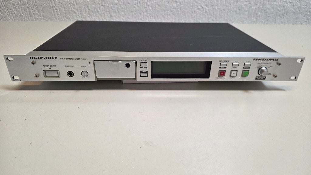Marantz PMD570–Professionele Digitale Audio Recorder 19 inch, Ophalen of Verzenden, Gebruikt