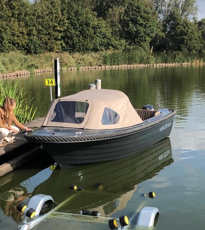 Sloep / boot WSR 510 + trailer!, Zonnedek, Overige typen, 15 pk, 5 m